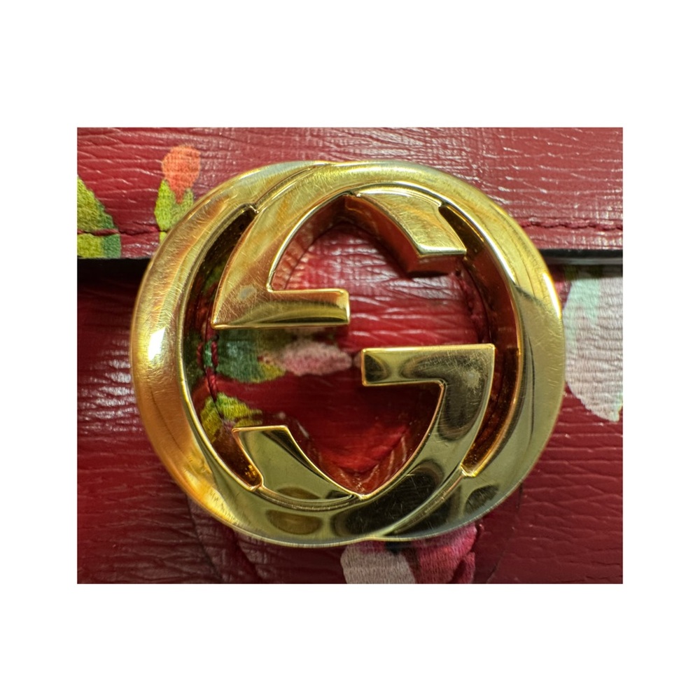 Gucci Bloom Continental Wallet with Gold Double G - Picture 4 of 8